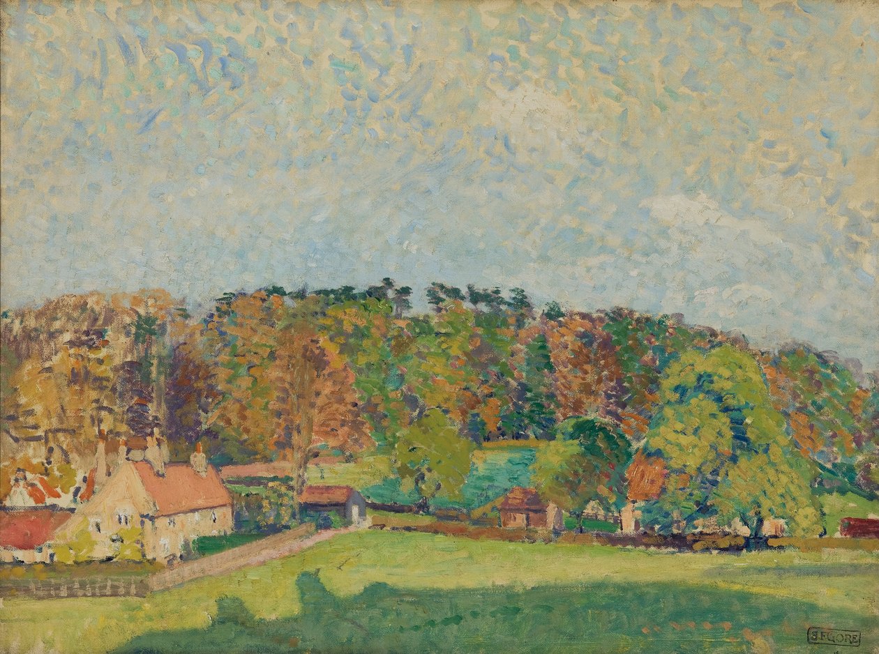 Jesień, Sussex autorstwa Spencer Frederick Gore