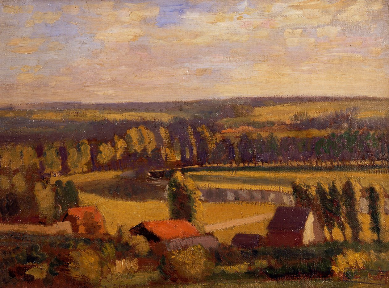 Avenue de la Breaule, Dieppe autorstwa Spencer Frederick Gore
