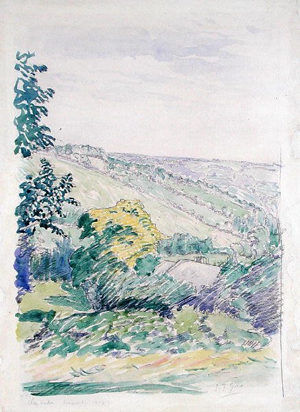 Glina Lidon, Somerset autorstwa Spencer Frederick Gore