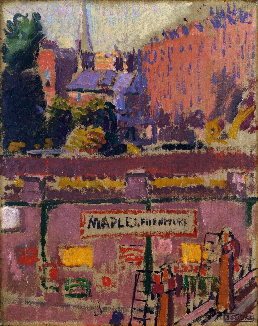 Z okna w Hampstead, 1911 autorstwa Spencer Frederick Gore