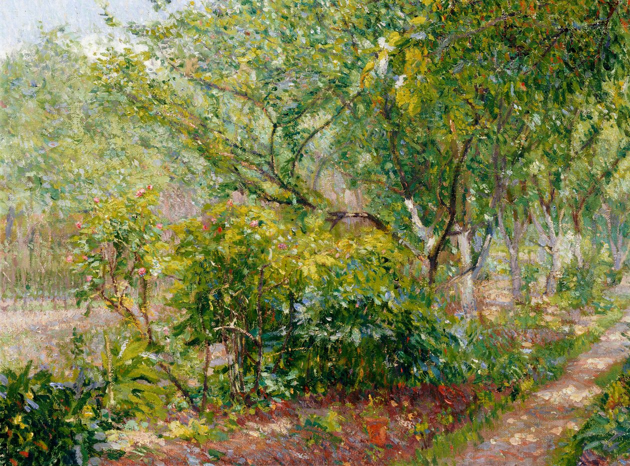 Garth House, Hertingfordbury, 1908 autorstwa Spencer Frederick Gore