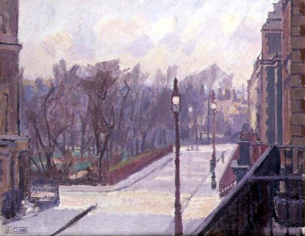 Plac Hartington autorstwa Spencer Frederick Gore