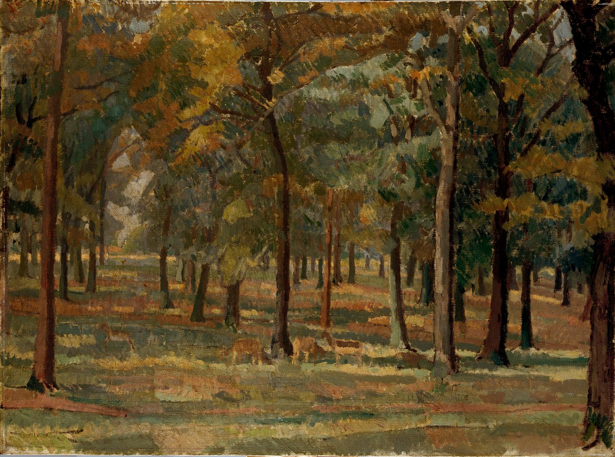 Park Richmond, 1914 autorstwa Spencer Gore