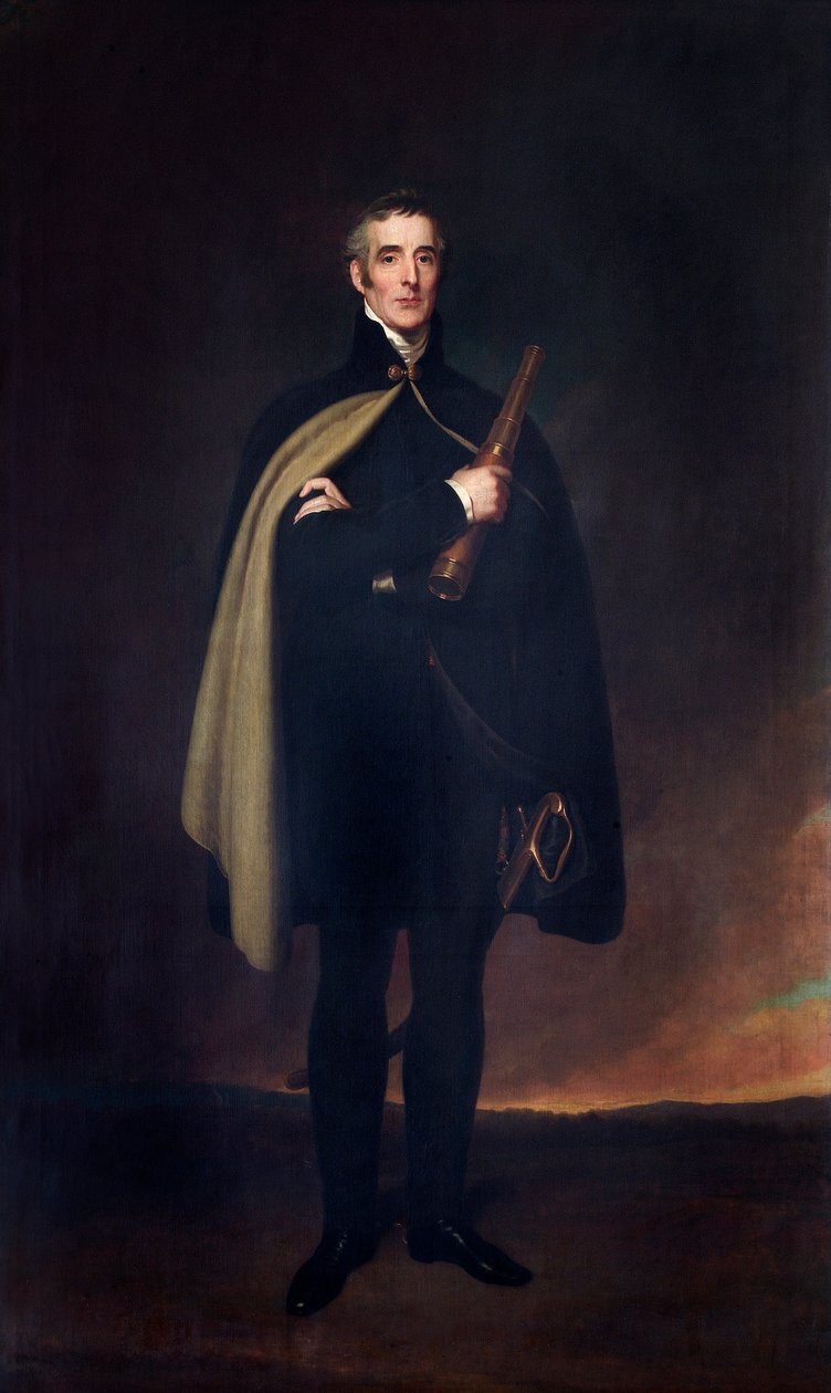 Portret księcia Wellington, 1860 autorstwa Spiridione Gambardella