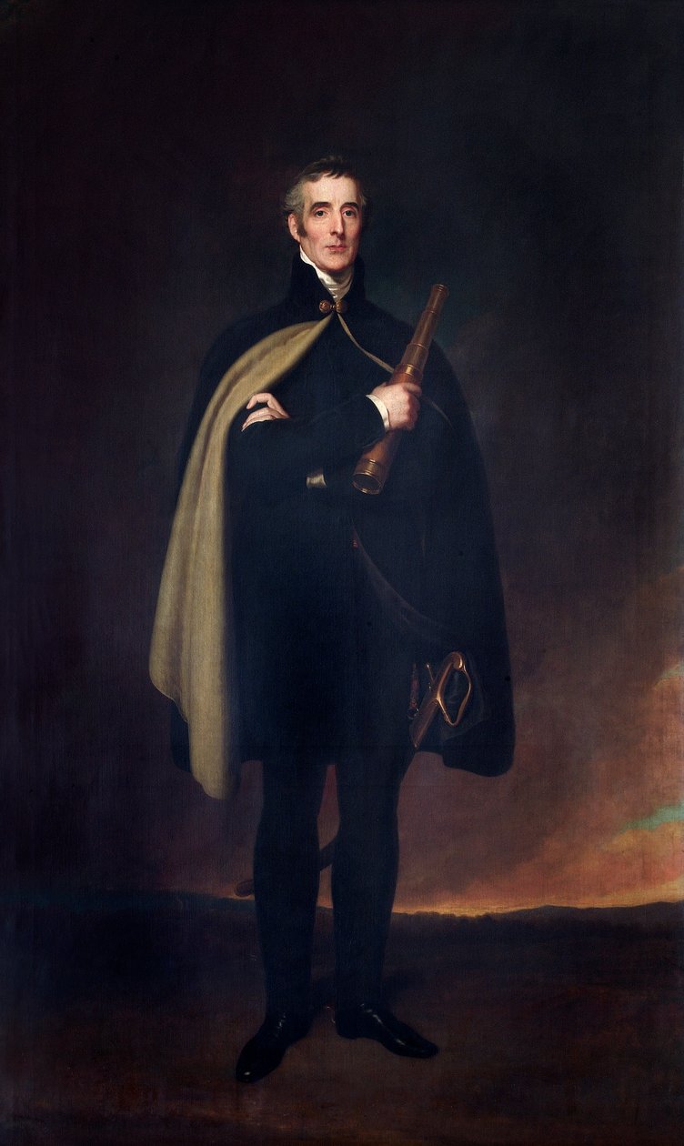 Portret księcia Wellington, 1860 autorstwa Spiridione Gambardella