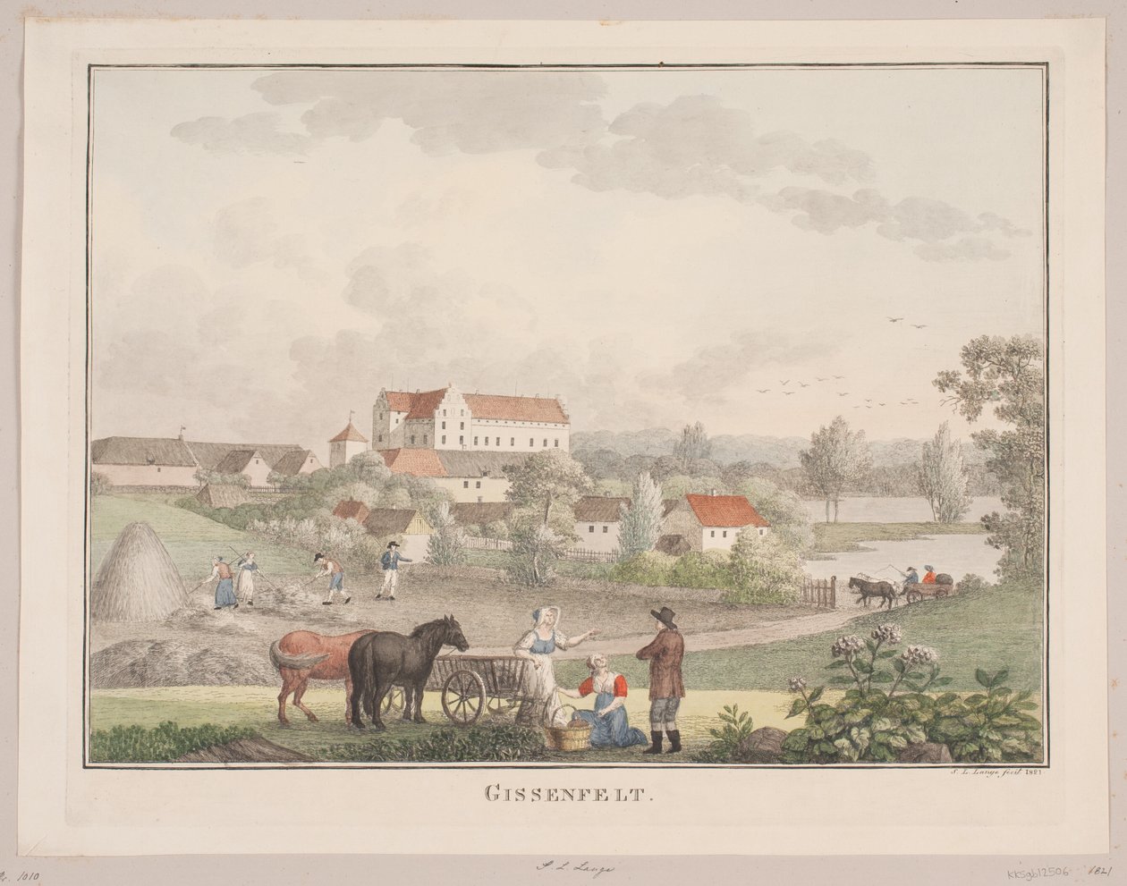 Gisselfeld autorstwa Søren L. Lange