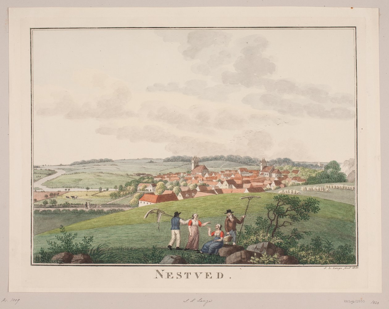 Næstved autorstwa Søren L. Lange
