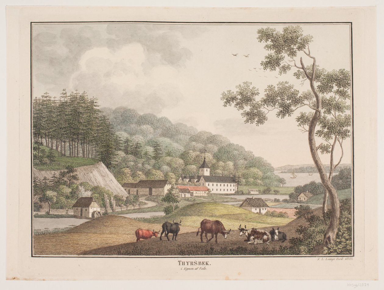 Thyrsbæk w regionie Vejle autorstwa Søren L. Lange