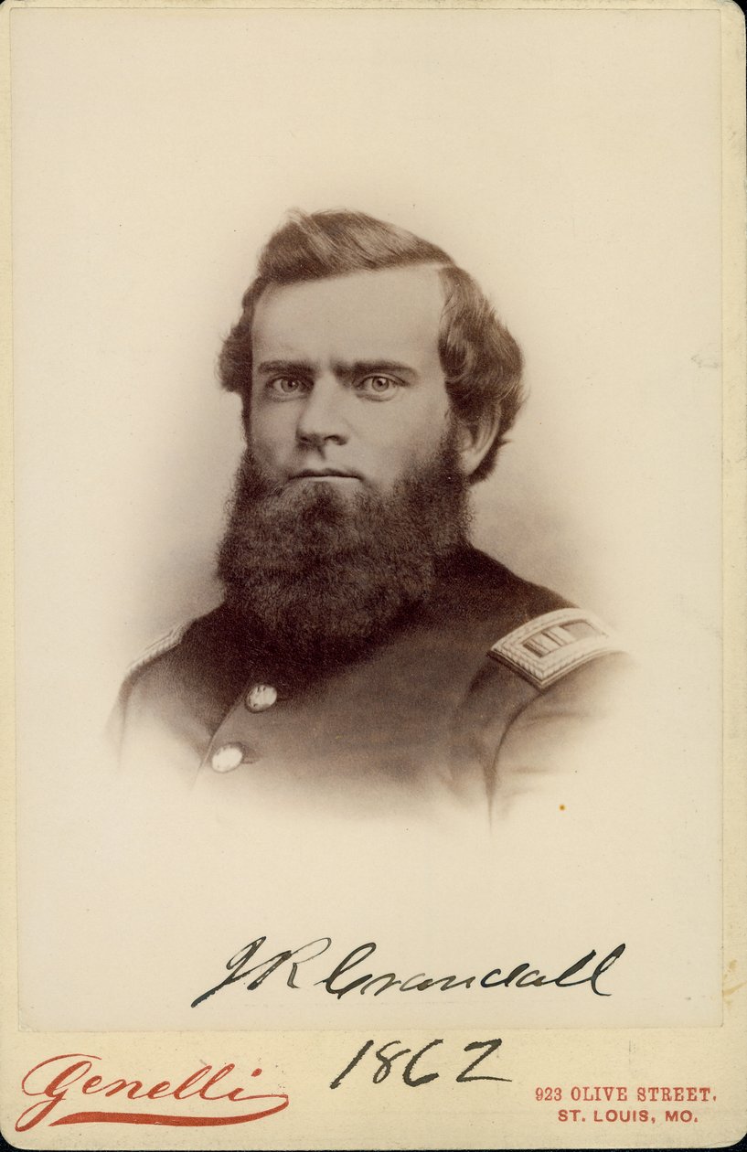John R. Crandall, kapitan Brygady Morskiej Mississippi autorstwa St. Louis Genelli