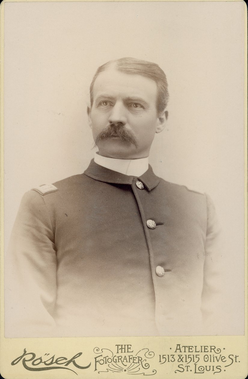 Theodore J. Wint, major armii amerykańskiej. autorstwa St. Louis Rosch
