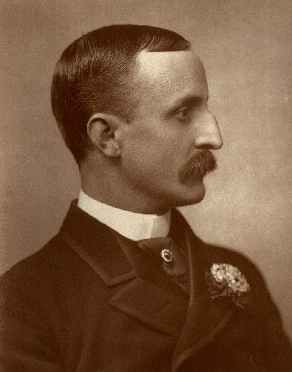 Edgar Bruce, brytyjski aktor, 1884 autorstwa St James