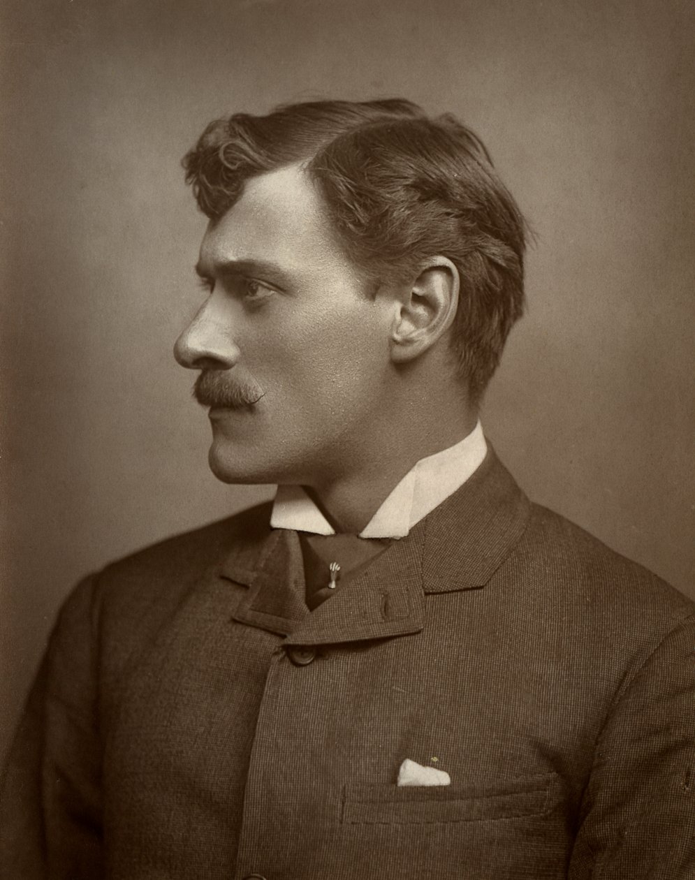 Frederick Leslie , brytyjski aktor, piosenkarz, komik i dramaturg, 1884 autorstwa St James