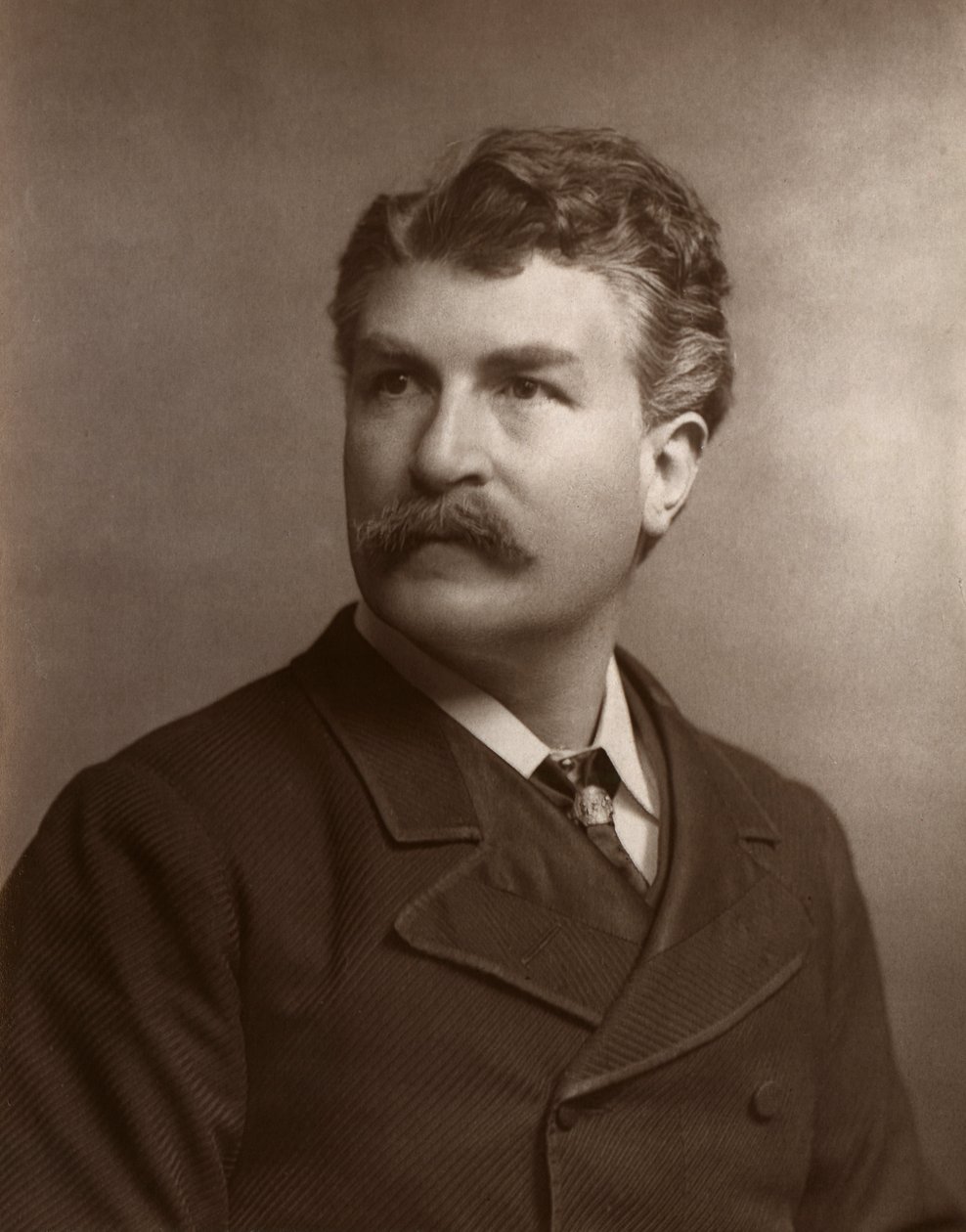 Henry Gartside Neville, brytyjski aktor, 1884 autorstwa St James