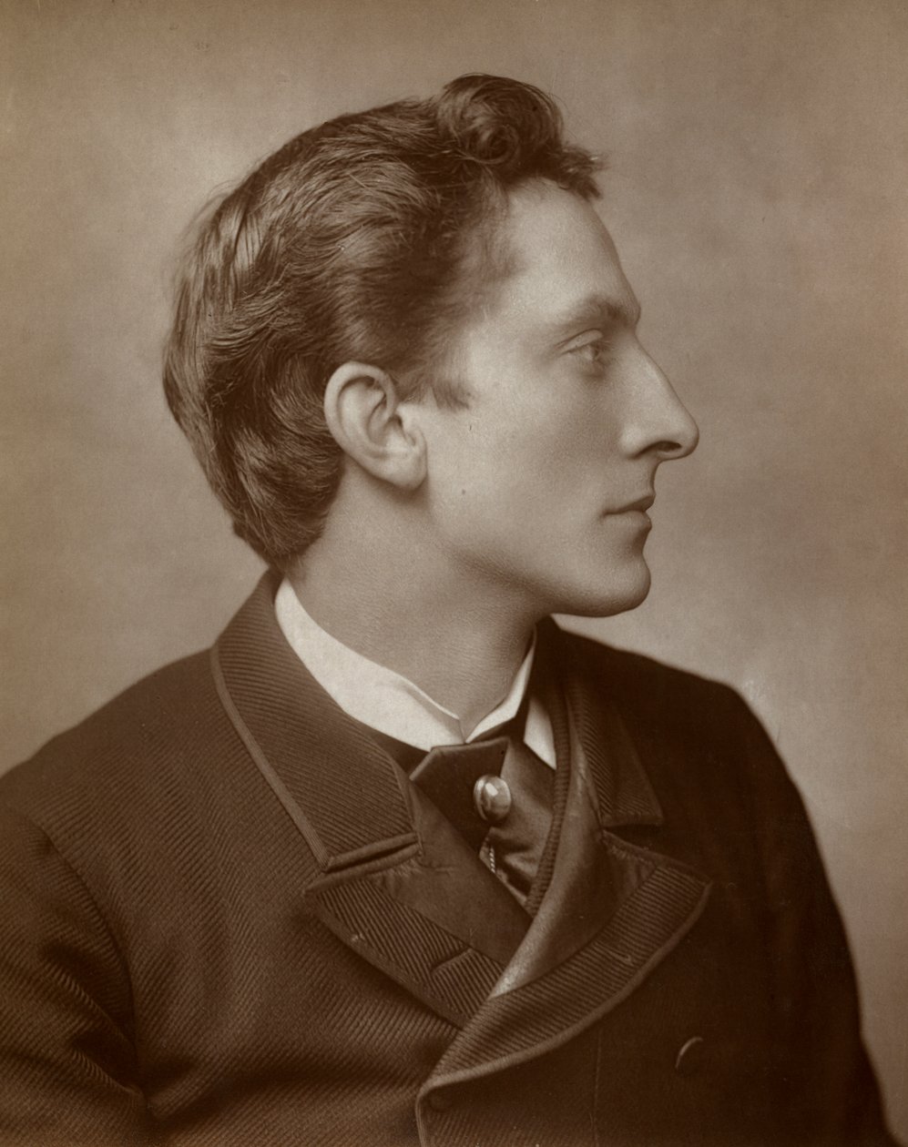 Johnston Forbes-Robertson, brytyjski aktor, 1883 autorstwa St James