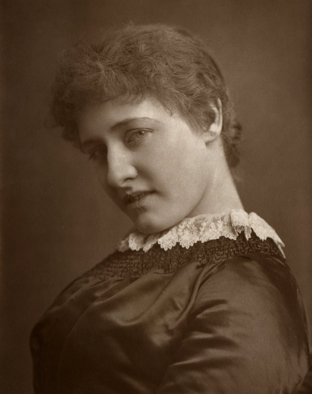 Mary Rorke, brytyjska aktorka, 1884 autorstwa St James