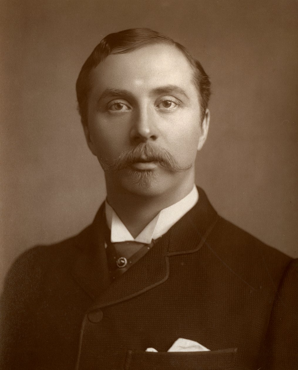 William Hunter Kendal, brytyjski aktor i kierownik teatru, 1884 autorstwa St James