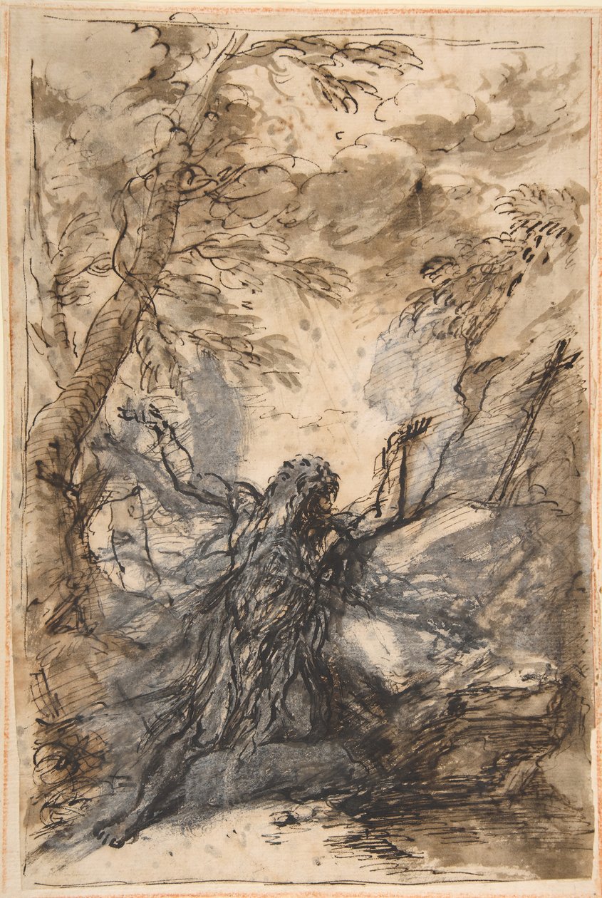 Św. Paweł, Pustelnik, 1615-73 autorstwa St Paul of Thebes