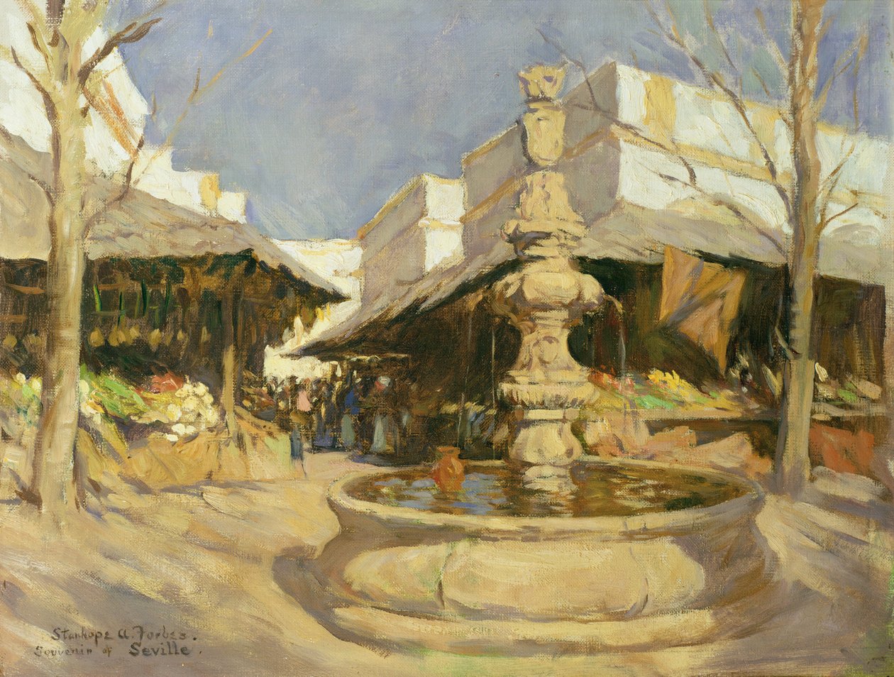 Pamiątka Sewilli autorstwa Stanhope Alexander Forbes