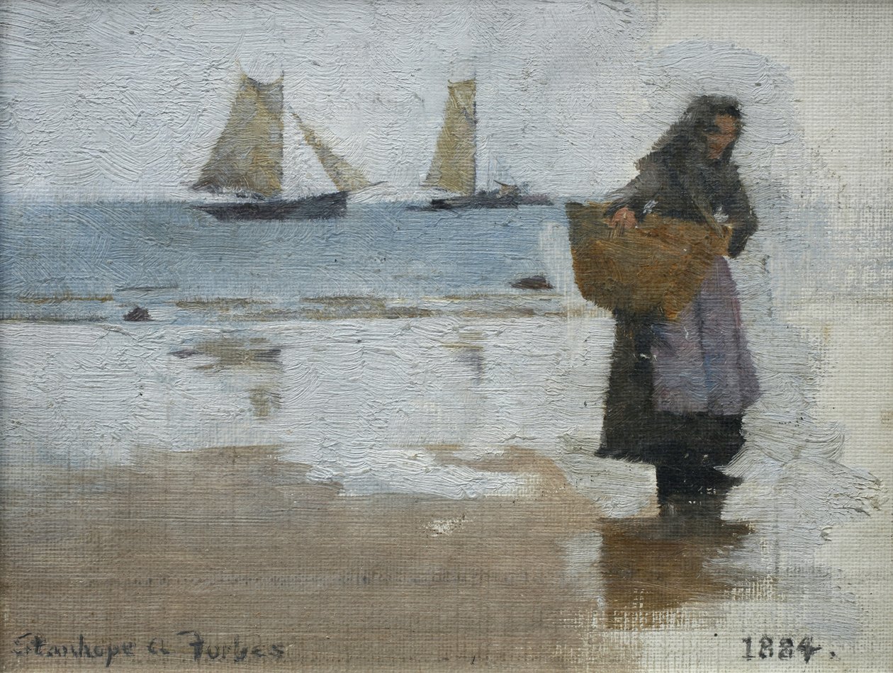 Rybka na plaży autorstwa Stanhope Alexander Forbes