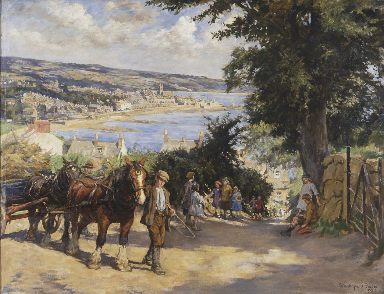 Na Paul Hill autorstwa Stanhope Alexander Forbes