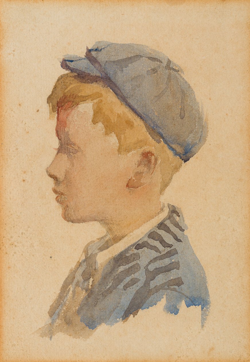 Portret Aleca, ok. 1904 (akwarela na papierze) autorstwa Stanhope Alexander Forbes