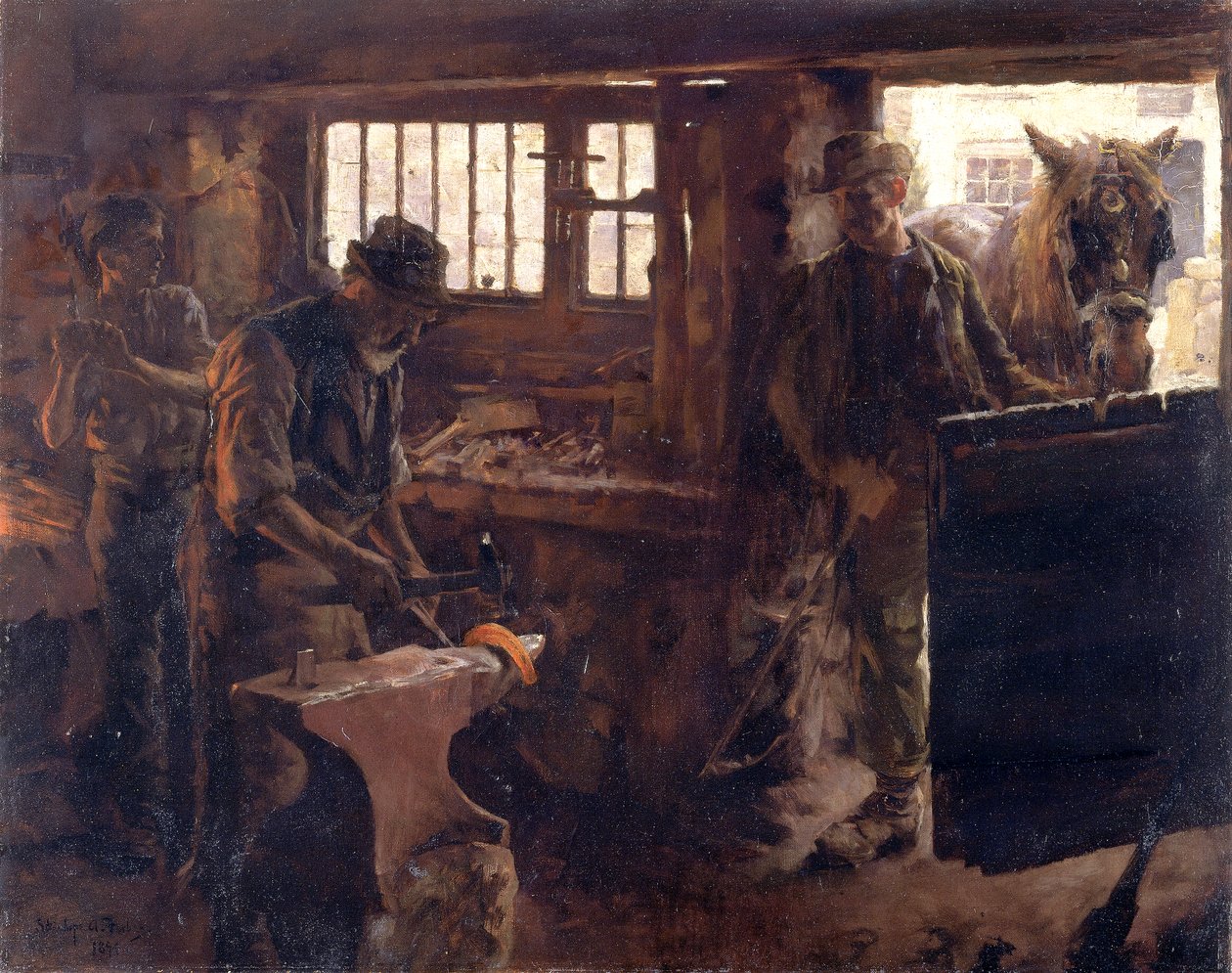 Pikku Smithypolish autorstwa Stanhope Alexander Forbes