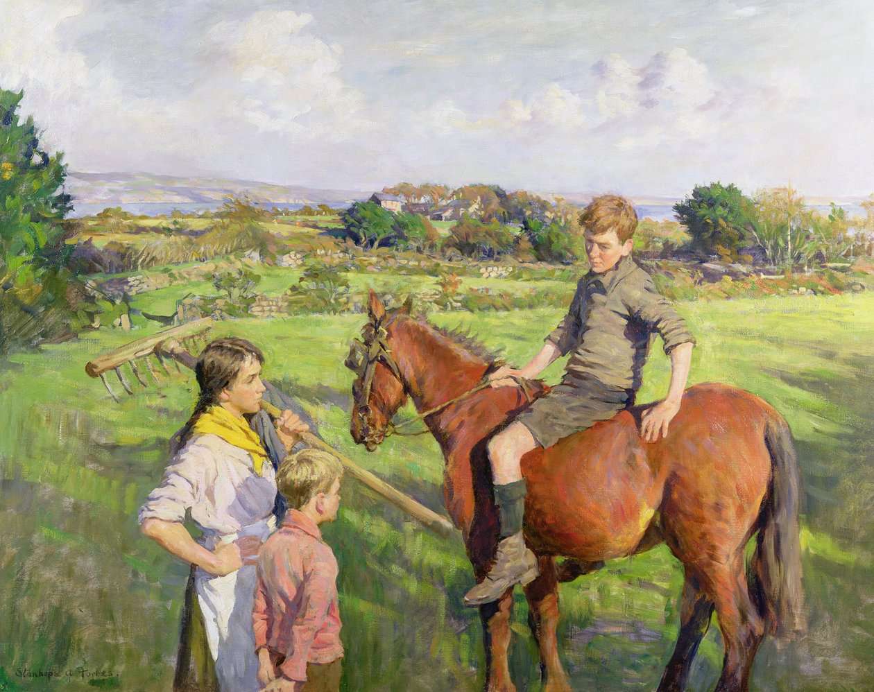 Nowa Góra (olej na płótnie) autorstwa Stanhope Alexander Forbes
