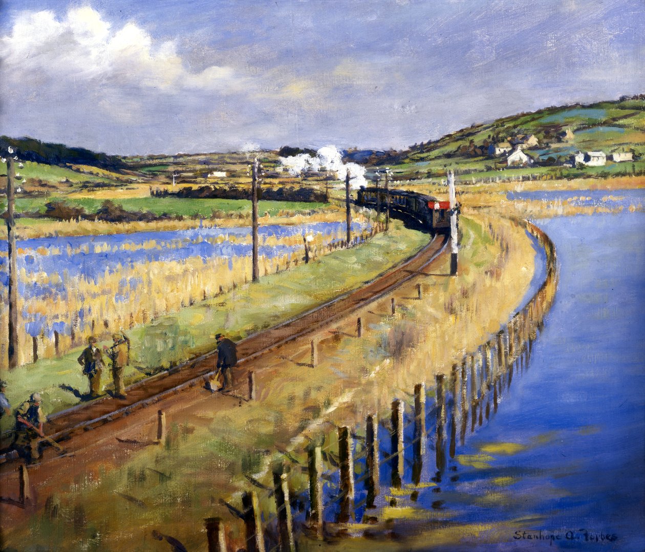 Przez bagna autorstwa Stanhope Alexander Forbes