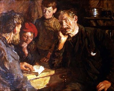 Wyspa Skarbów autorstwa Stanhope Alexander Forbes