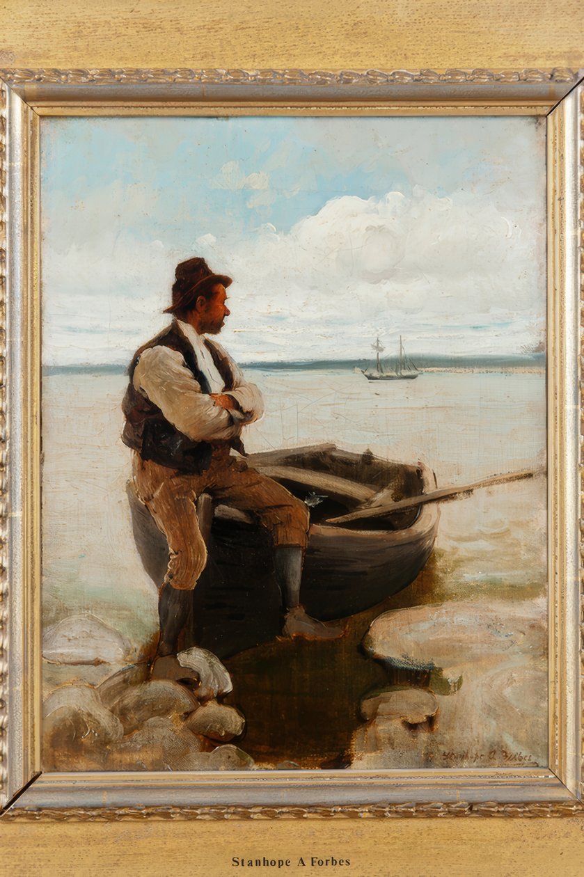 PRZEWOŹNIK PRZY PŁUKANIA autorstwa Stanhope Forbes