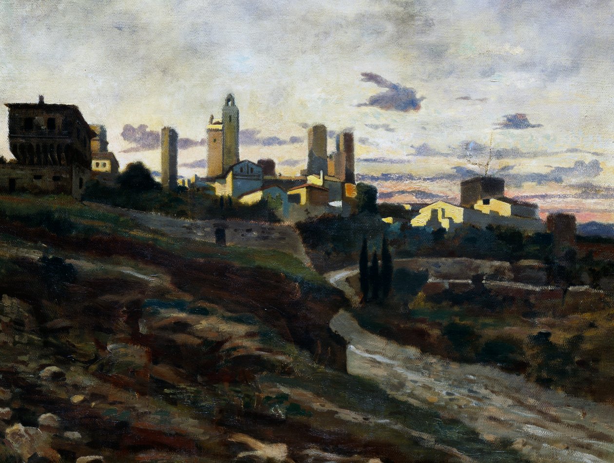 Św. Gimignano autorstwa Stanislao Pointeau