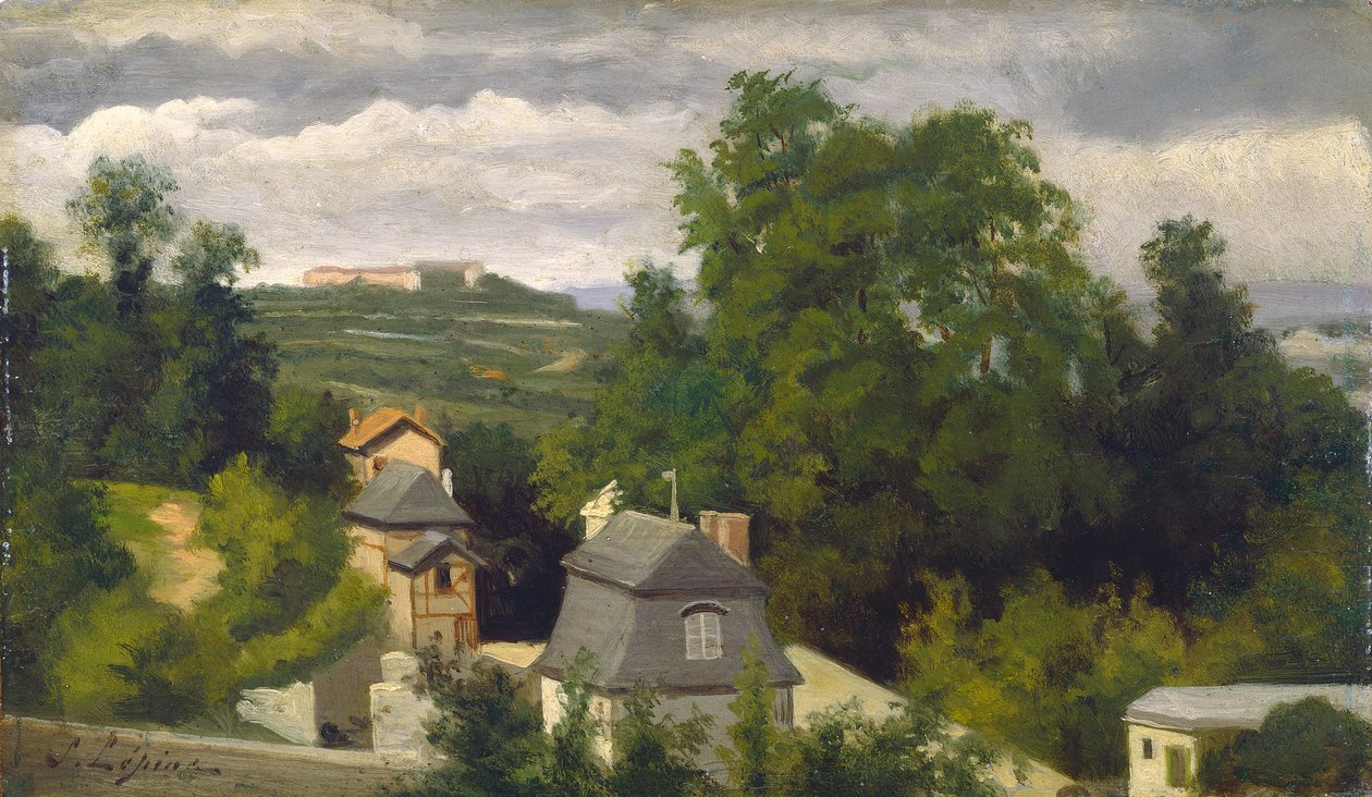Plac zabaw, Markeaton Park, Derby, autorstwa Stanislas Victor Edouard Lepine