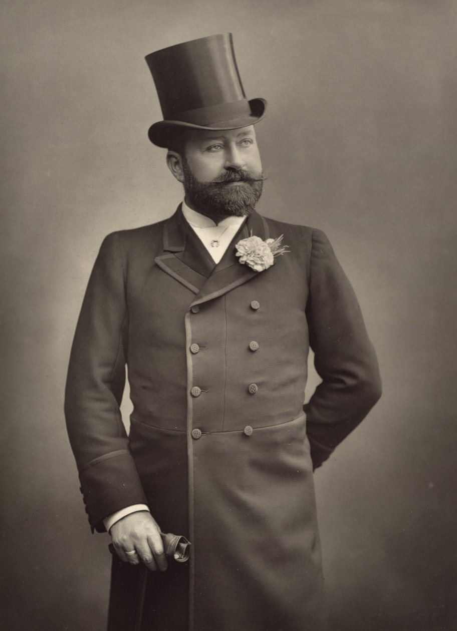 George Robert Sims (1847-1922), dziennikarz i dramaturg, fotografia portretowa autorstwa Stanislaus Walery