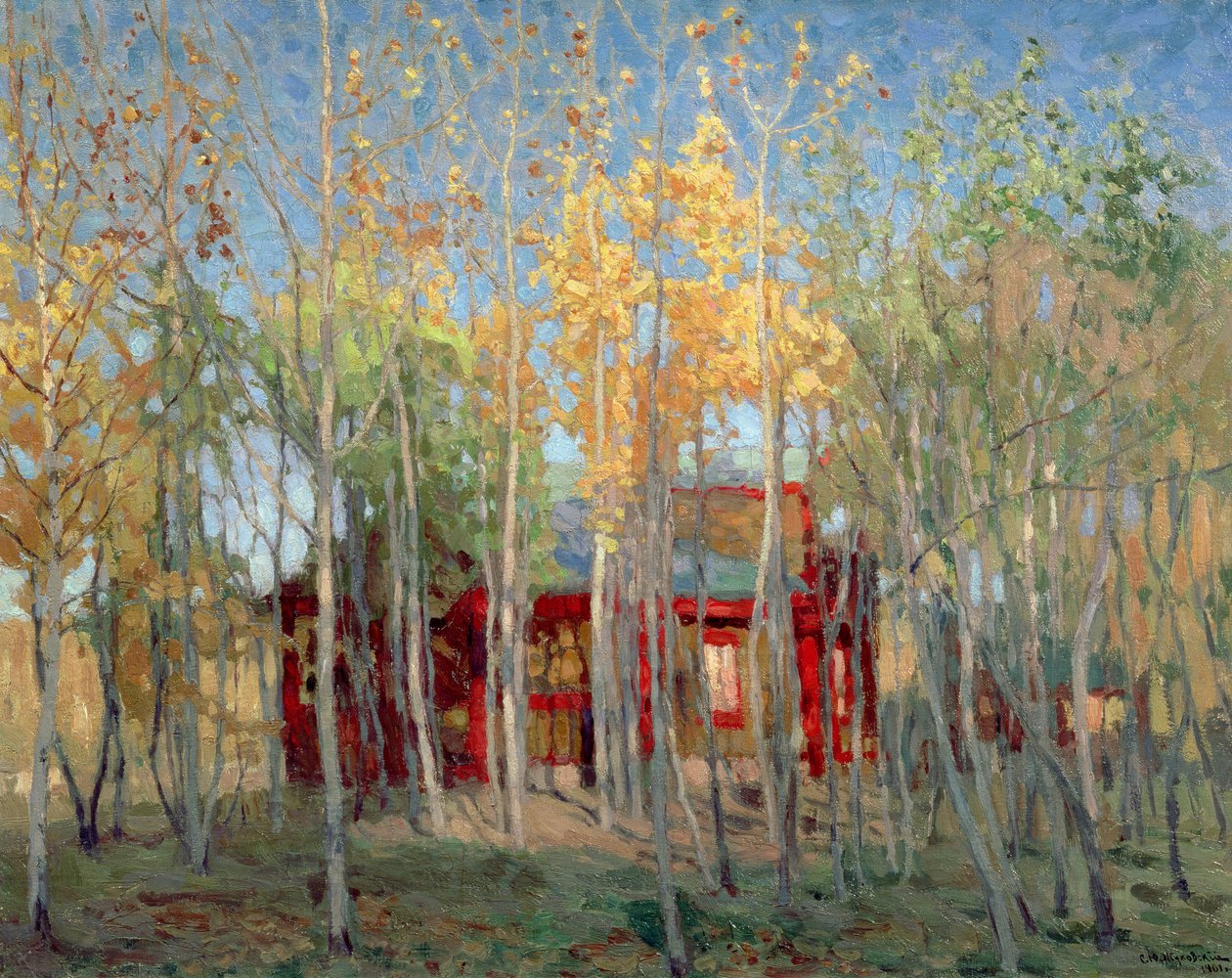 Złota Jesień, 1901 autorstwa Stanislav Joulianovitch Joukovski