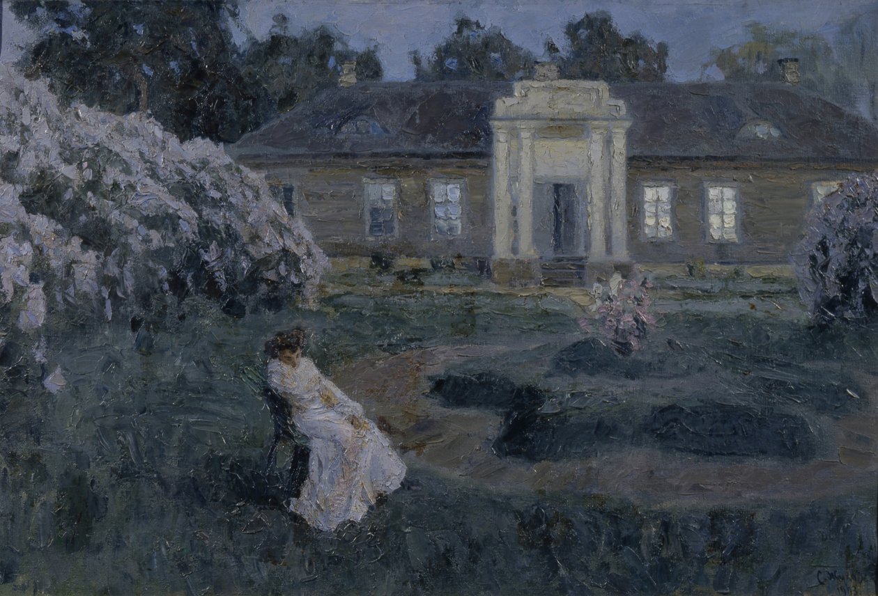 Biała noc, 1903 autorstwa Stanislav Julianovic Zukovskij