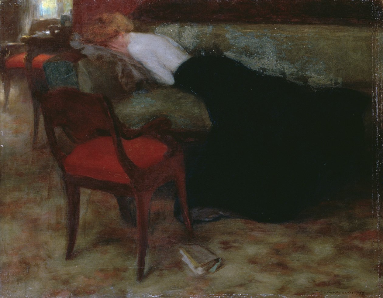 Rozpacz, 1903 autorstwa Stanislaw Bohusz Siestrzencewicz