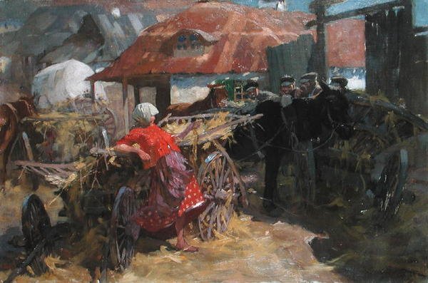 Flirtuj na targu autorstwa Stanislaw Bohusz Sistrzencewicz