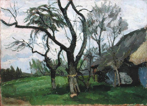 Landscape of Wola Radziszowska autorstwa Stanislaw Kamochi