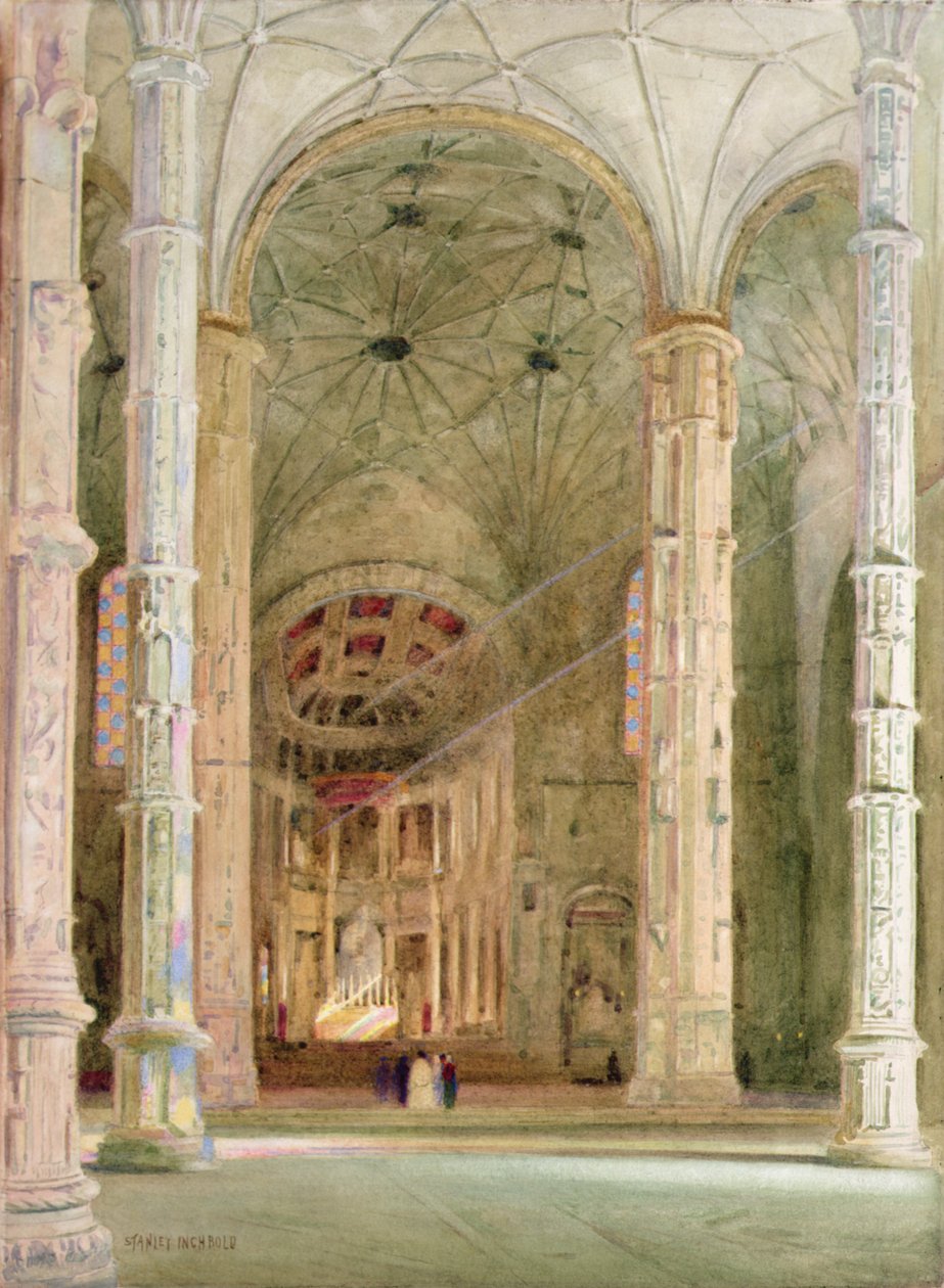 Katedra w Belem autorstwa Stanley Inchbold