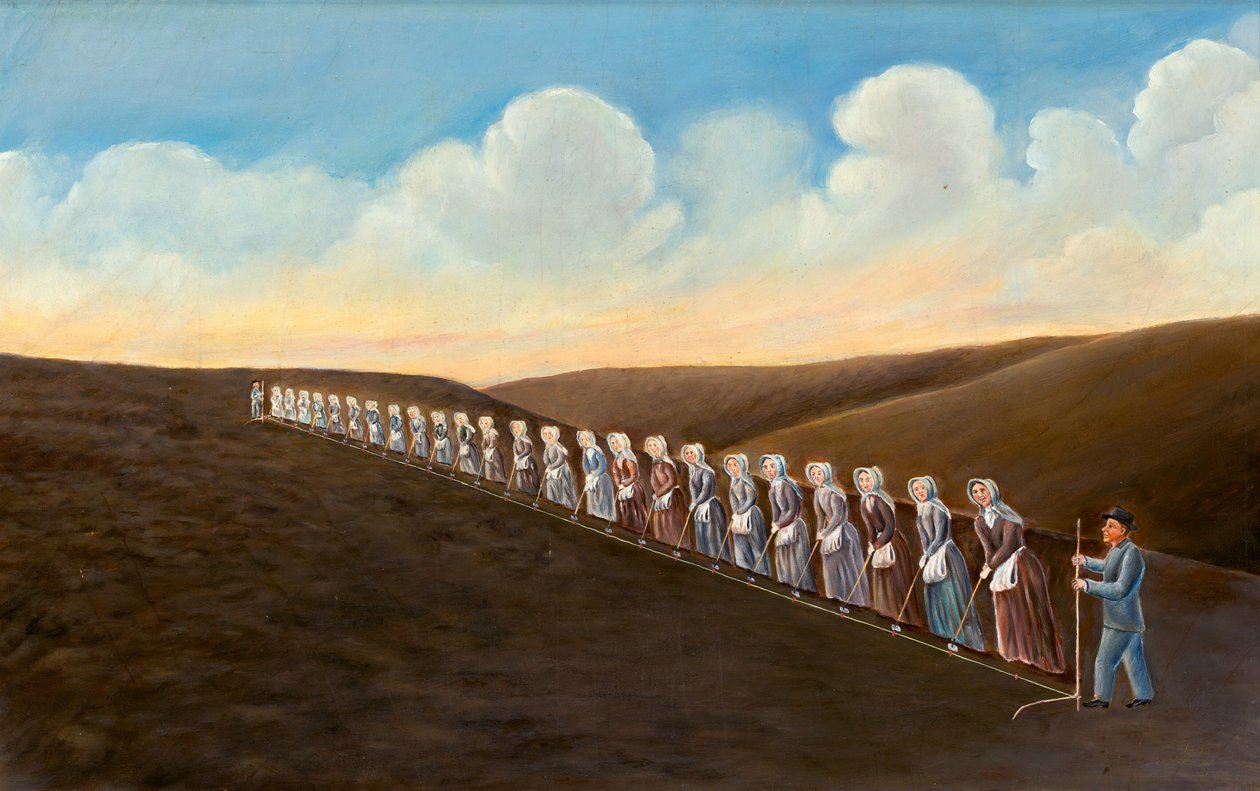 Sadzenie kukurydzy autorstwa Stanley Mazur, after Olof Krans