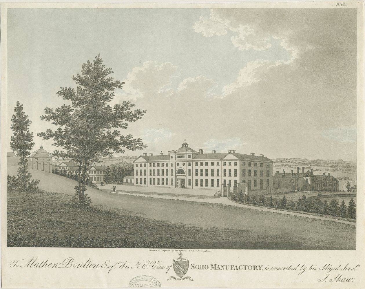 Manufaktura Soho: rycina kolorowa akwatinta, bd [ok. 1798] (druk) autorstwa Stebbing Shaw