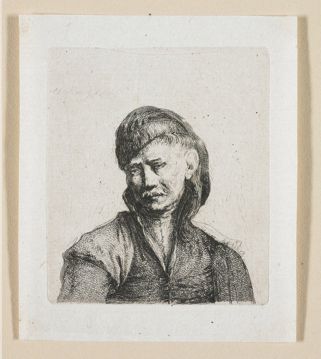 Popiersie Kozaka autorstwa Stefan Juliusz Norblin de la Gourdaine