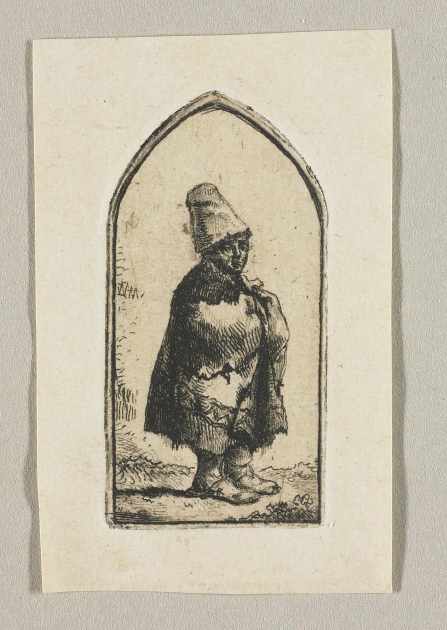 „Mały Pasterz” [Krasnolud] autorstwa Stefan Juliusz Norblin de la Gourdaine