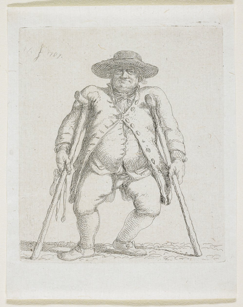 Mężczyzna o Kulach; „Orlandini” autorstwa Stefan Juliusz Norblin de la Gourdaine