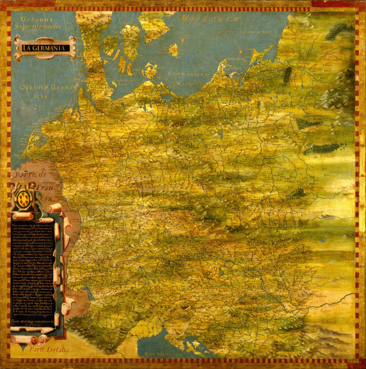 Środkowo-północna Europa- Belgia, Holandia, Dania, Niemcy, Polska, Szwajcaria, Austria i... autorstwa Stefano Bonsignori