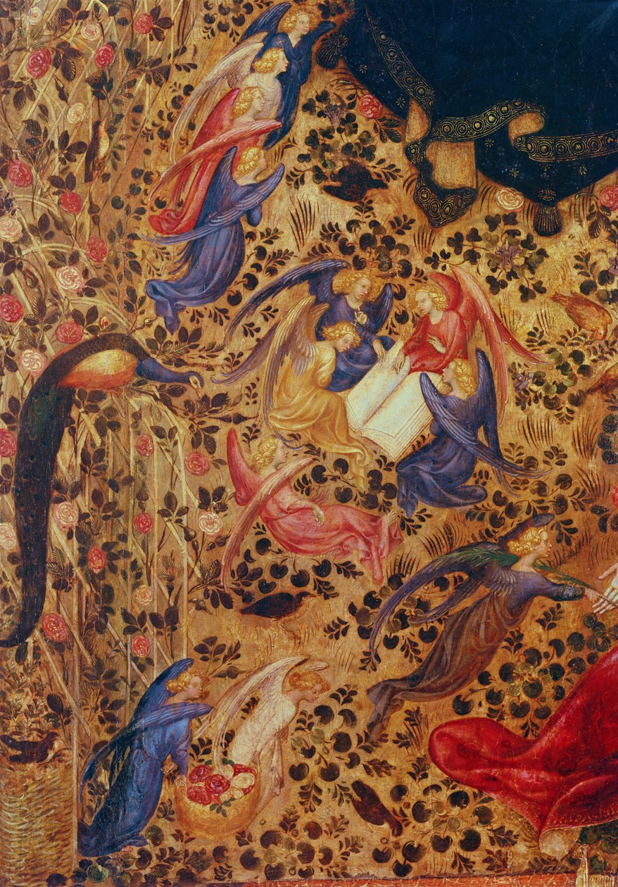 Madonna z krzewem róży autorstwa Stefano di Giovanni da Verona