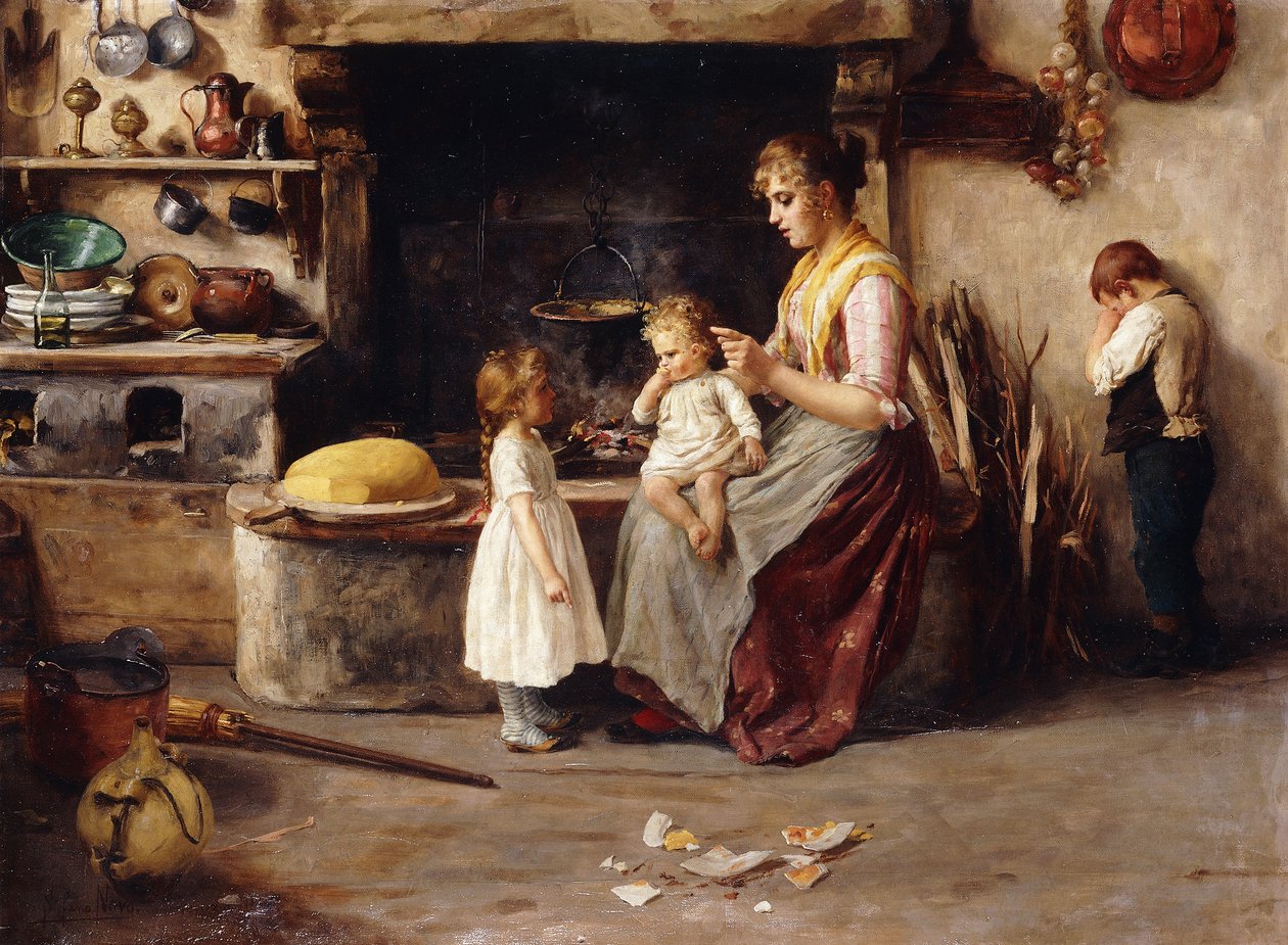 W karze, 1899 autorstwa Stefano Novo