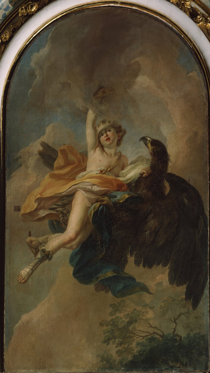 Gwałt Ganimedesa, lata 1760 autorstwa Stefano Torelli