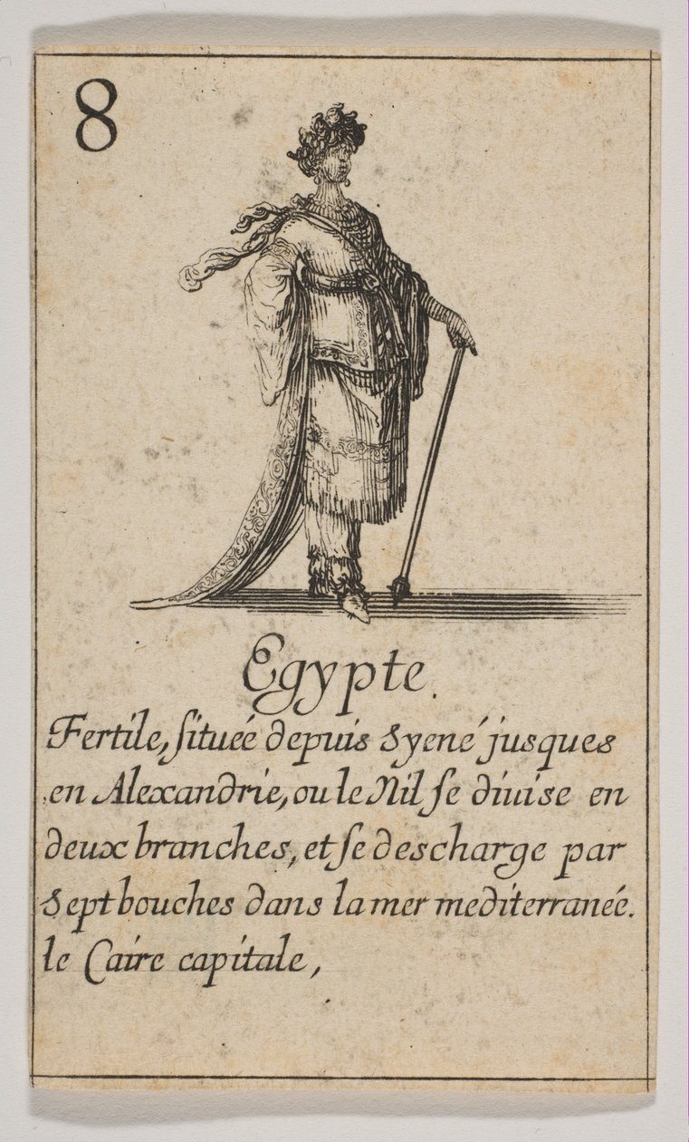 Egipt, 1644. autorstwa Stefano della Bella