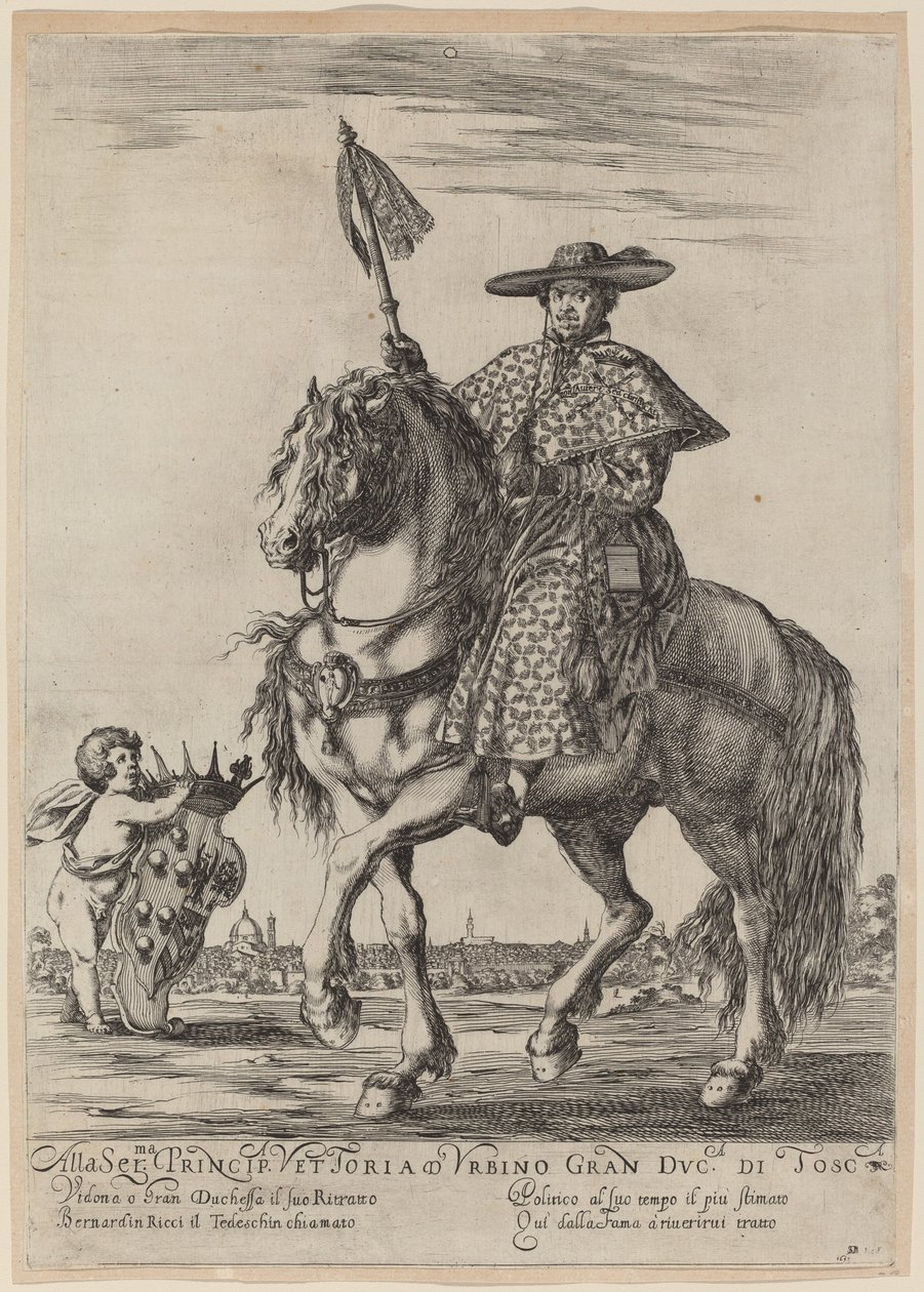 Tedeschino, 1637. autorstwa Stefano della Bella